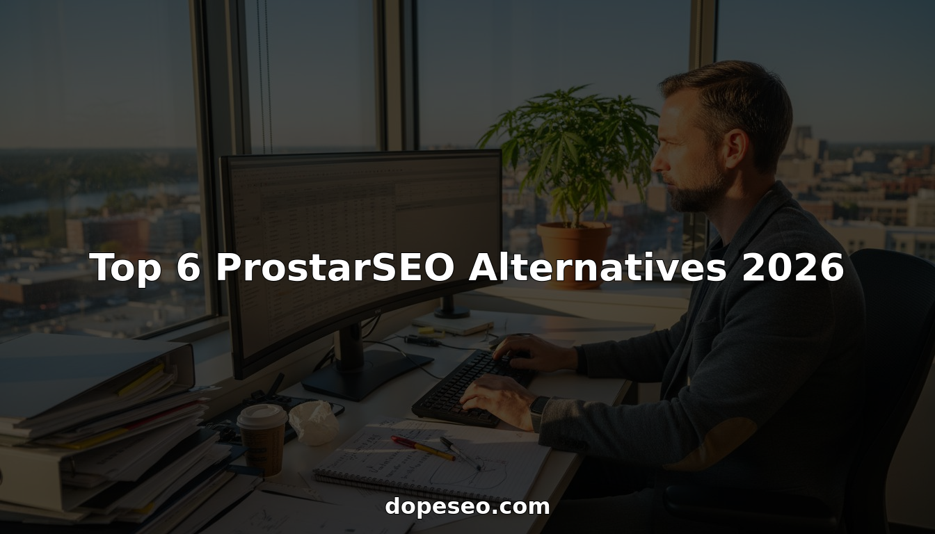 Marketing manager comparing SEO agency options